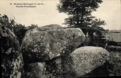 St-Quay-Kertugal (Côtes-du-Nord) — Pedras Druidicas — Carta postal n°15