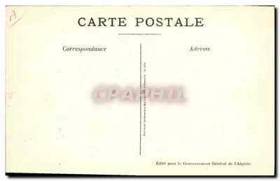 Les Porteurs d'Eau (Südliches Algerien) — Serie Nr. 1 — Roger Janvier — Rückseite