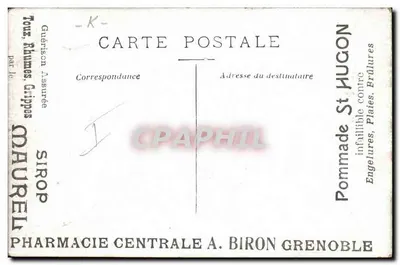 À CASERNE — Os Cozinheiros — Staercik-Franc — Verso