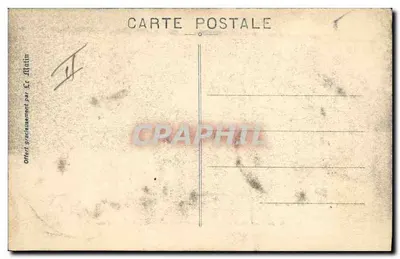 Chegada ao amanhecer — O Bois de Boulogne — Fototipia A. Thiriat e Cie, Toulouse — Verso