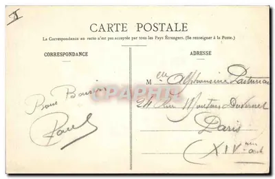 Camp de Mailly — Manobras de Infantaria — Serviço em Campanha — Liegeois, fot. - editor — Verso