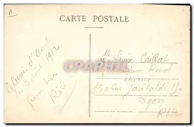 Savoia — Vestido tradicional de la Tarentaise — Coll. L. Grimal, Chambéry — Reverso