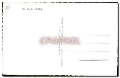 Mario Lanza — portret — Warner Bros. — Rewers