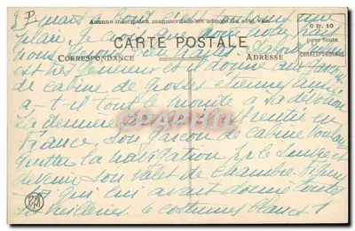 Fianarantsoa — Botry (Nain) — Edición Durgeat - Fianarantsoa — Reverso