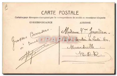 Ce que disent les lettres — M.F. Paris, n°731 — Verso