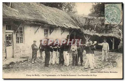 Camp de Mailly - Le Vague-mestre à la Ferme St-Suzanne — Librairie Militaire Guérin, Mourmelon