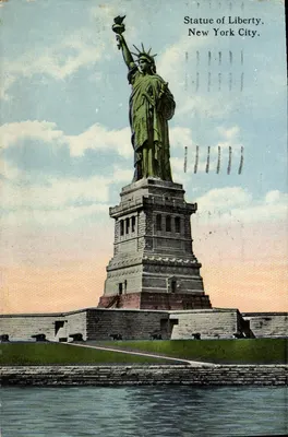 Statue of Liberty — New York City — The American Art Publishing Co. n°45