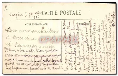 Oran — Statue de la Liberté et la Cathédrale — Ms Gracchioni — Verso