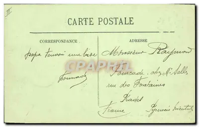 Oran — Statua della Libertà e la Cattedrale — LL. n°80 — Verso