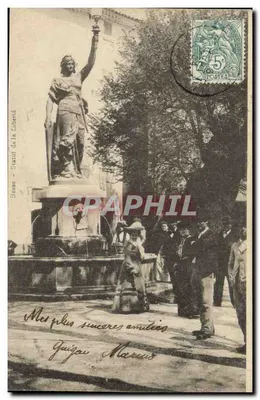Béziers - Statue de la Liberté — éditeur inconnu, n° de série non visible