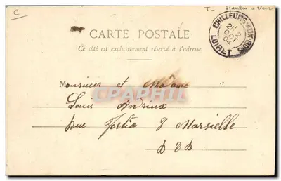 La Beauche — Das Mühle — Buchhandlung A. Portéhaut, Pithiviers — Rückseite