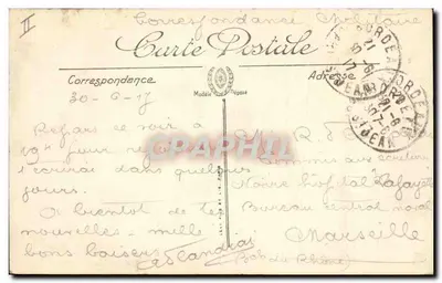 Bordeaux - Os Quais em Direção ao Porto - LL. - n° 67 — Verso