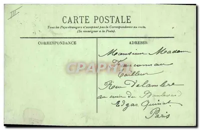 Le Tréport — A Chegada do Peixe — LL, n°86 — Verso