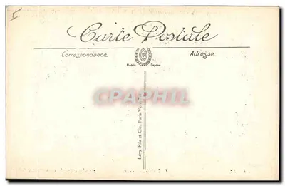 Stara pocztówka Napoleon I Piekarze sojusznicy lub krokodyl Korsyka w piecu — Rewers