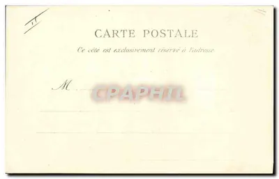 Die Druiden sammeln den Mistelzweig — Sammlung Tol Sim, 28 rue d'Assas, Paris — Rückseite