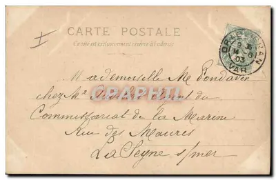 O Culto do Guisante — Senhorita Spindler e Senhorita Robinne — H. H. Arnoux, Paris, n° 122/5.6.18 — Verso
