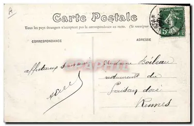 Grandes Manobras de Outono — Regimento de Artilharia — Mudança de posição — Fototipo Perret, Agen — Verso