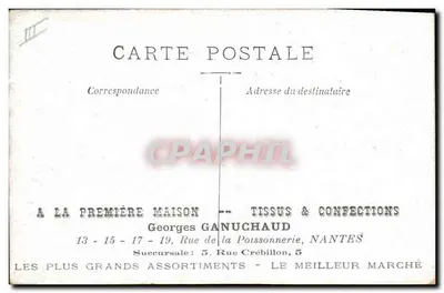 La Caserne — O chamado às ordens — Editor Strecker, Nantes — Verso