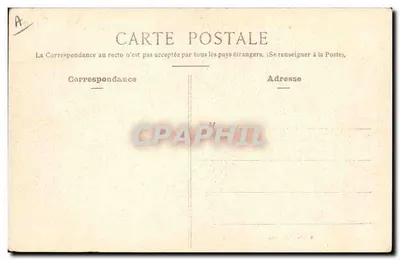 Compiègne — 54º Regimento de Infantaria — Sac au dos — Verso
