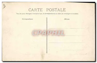 As Grandes Manobras — A Fanfarra do 15º e as Metralhadoras — BAUER ET DURoux, DIJON — Verso