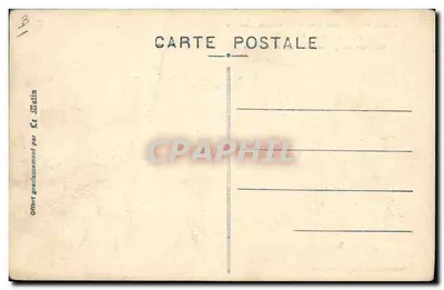 Prova de Fundo para Reconhecimento de Cavalaria — Premiação oferecida pelo Le Matin — Fototipia A. Thiriat & Cie - Toulouse — Verso