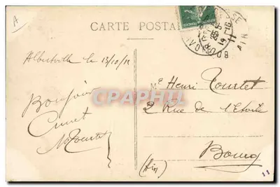 Danza Savoiarda — « La Nanon chu lo pommier que se dandinavé » — Coll. L. Grimal, Chambéry — Verso