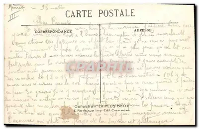 Kostiumy z Savoie (Tarentaise) — Temat: kobieta w stroju tradycyjnym — Wydawca: E. Reynaud, Wydawnictwo Chambéry, nr 2 — Rewers