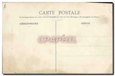 Roupas de Savoie (Tarentaise) — Sujeto: mulher usando traje tradicional — Editor E. Reynaud, Chambéry, n°1 — Verso