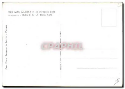 Fred Mac Murray — portret — B.F.F. Edit., nr 2382 — Rewers