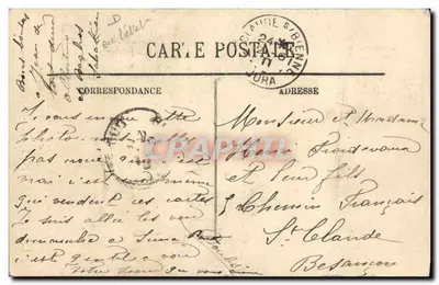 Los Enanos Béarneses — El hombre más pequeño y la mujer más pequeña existentes — Luna-Park, Porte-Maillot, París — Reverso