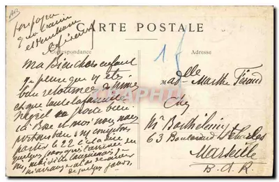 Deux enfants — scène de studio — Souvenir du Royaume de Lilliput - Paris — Rewers