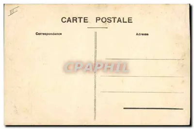 Perpignan - A Postagem — edifício das Correios, Telégrafos e Telefones — Verso