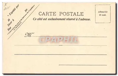 La Bourboule — Hotel Pocztowy — V. P. Paris — Rewers