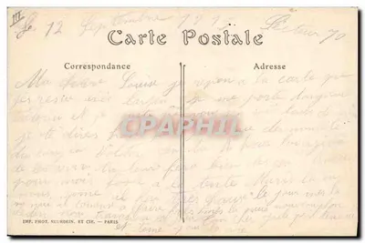 Campo de CHALONS — Escritórios da Place — ND. Phot. — Verso