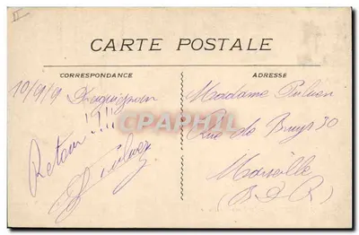 Draguignan — Die Neue Post — Edition Villy — Rückseite