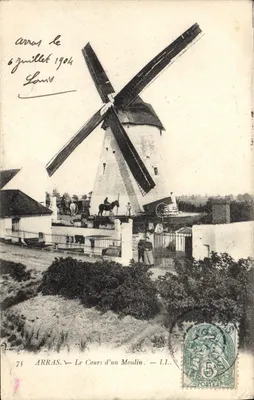 Arras — Der Gang eines Mühlen — LL. — Neue Photographische Druckerei, Paris