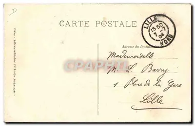 Arras — Der Gang eines Mühlen — LL. — Neue Photographische Druckerei, Paris — Rückseite