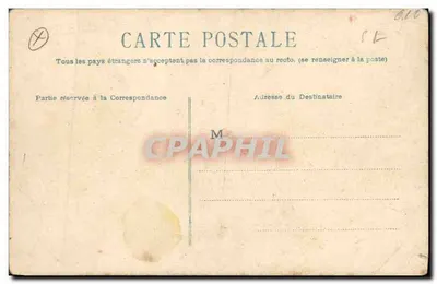 Moulin à vent — paysage rural avec chemin et ferme — éditeur non identifié — Rewers