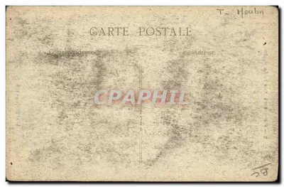 Pontavert (Aisne) — Das Mühle — Visé Paris n° 460 — Rückseite