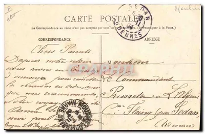 Campo de Châlons — El Viejo Molino — Fot. Locart, Mourmelon — Reverso