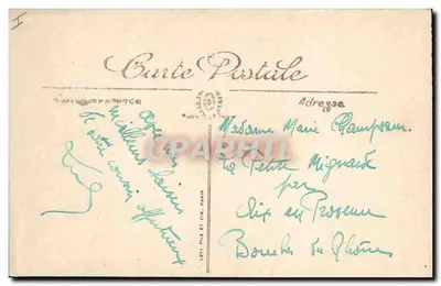 Port Brest — Widok z nabrzeża i jachtów — Wydawca LEVY FILS ET CIE, PARIS — Rewers