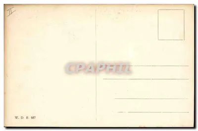 Embarcação a vela — vista marítima — W.D.B. 587 — Verso