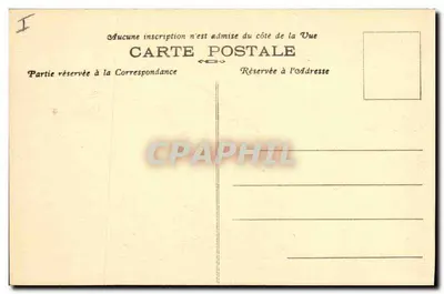 Menhir do Cloître, perto de Huelgoat — Monumento megalítico — Editor E. Hamonic, n° 5144 — Verso