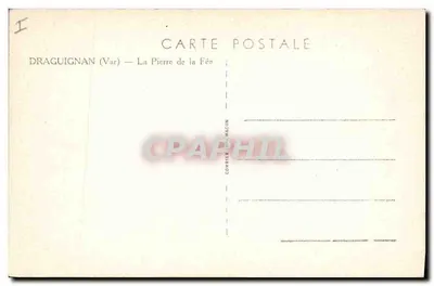 Draguignan (Var) — Półka Czarodziejki — Wydawca Combier — Rewers
