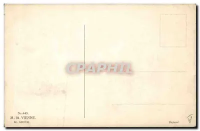 Jovem mulher com chapéu de penas — retrato — G. Eureka — Verso