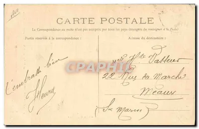 La Normandie — Czapki z przeszłości — Stara pocztówka Paris, nr 30 — Rewers