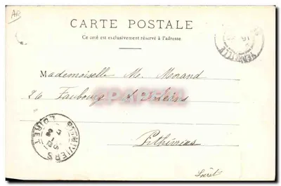 Coiffes d'hier — Bolbec-en-Caux — La Normandie, nr 5 — Rewers