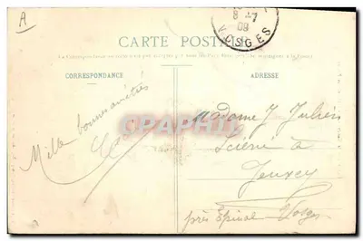 Exposición de Nancy - El Hotel de Correos - Imprenta L'Édifice, Nancy — Reverso