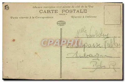 Tunis – Poczta – D. D. — Rewers