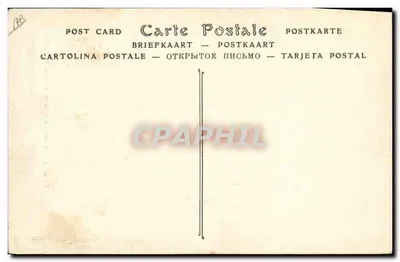 Hotel das Correios de Lisieux — Festas de inauguração — A. Grente, Edit. Lisieux — Verso